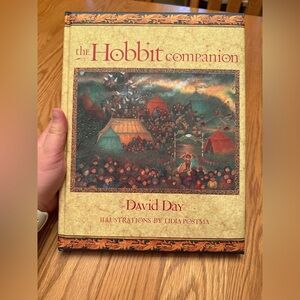 The Hobbit Companion Book by David Day - Hard Cover